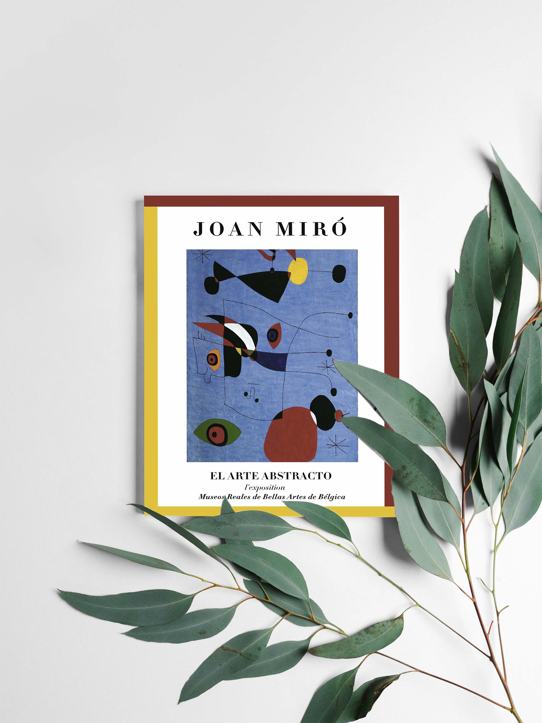 Joan Miro Abstract Art Printable Decor Neutral Wall | Etsy