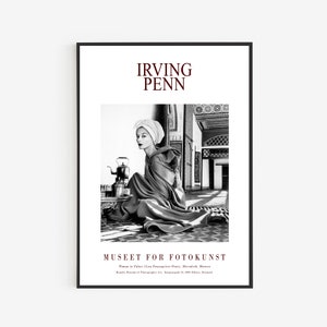 Irving Penn / Museet für Fotokunst - Frau im Palast (Lisa Fonssagrives-Penn), Marrakesch, Marokko