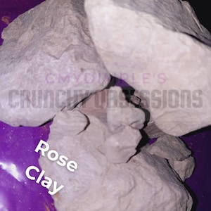 Rose Clay, Indian Clays, natural clays, edible clay,