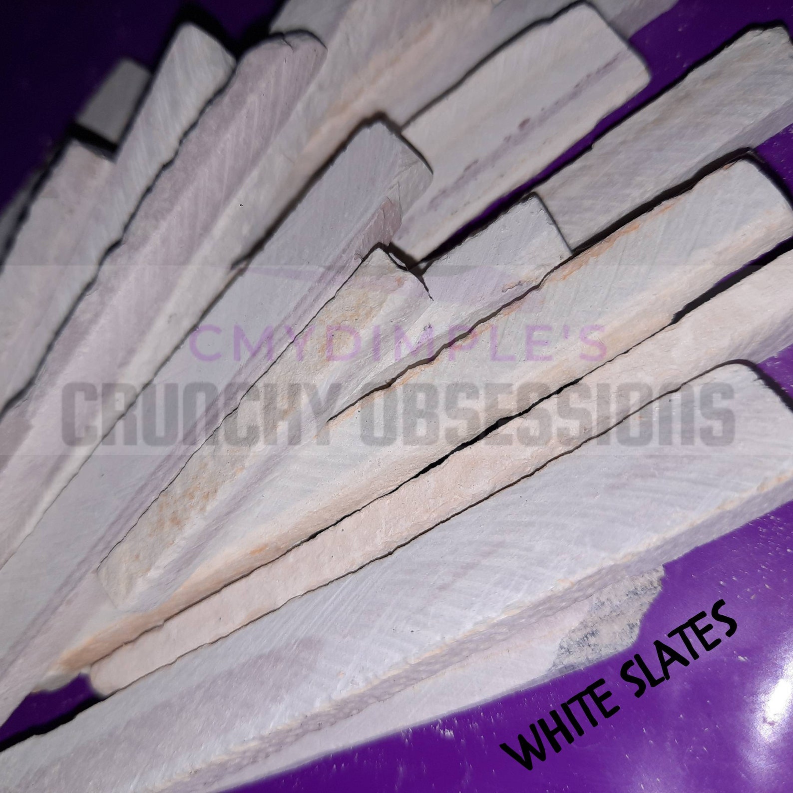 White Thin Slates Slates Slate Pencils indian clay chalk Etsy