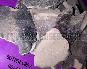 Butter Grey Roasted, Indian Clay, smokey clay, edible clay, pica