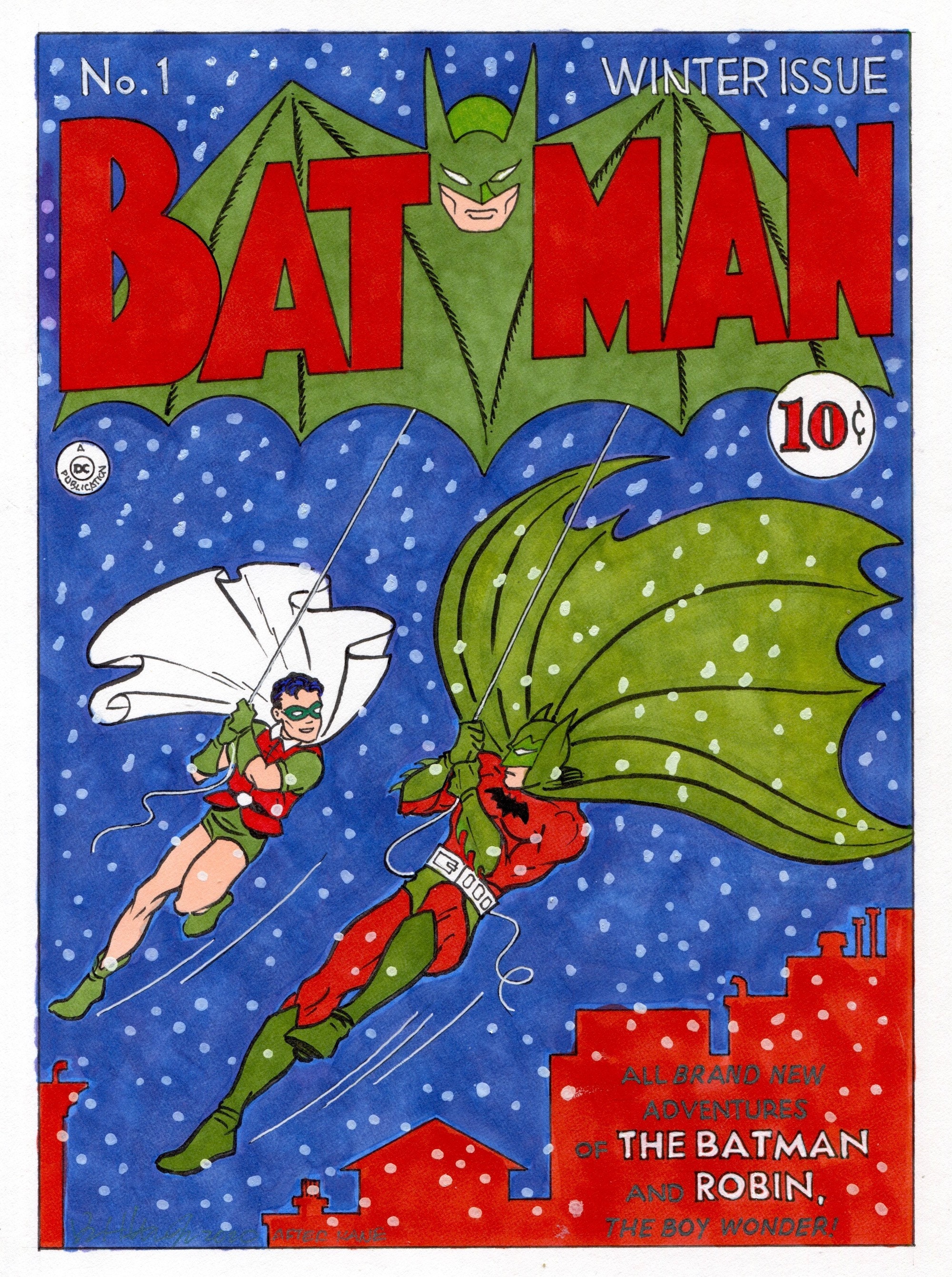 A Very Batman Christmas - Etsy