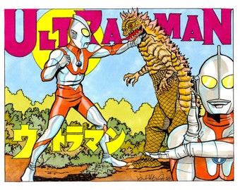 Ultraman Zoffy 11x17 Print - Etsy