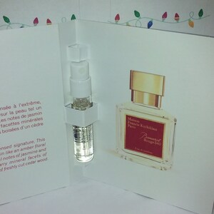 Maison Francis Kurkdjian baccarat rouge 540 eau de parfum  2 ml sample