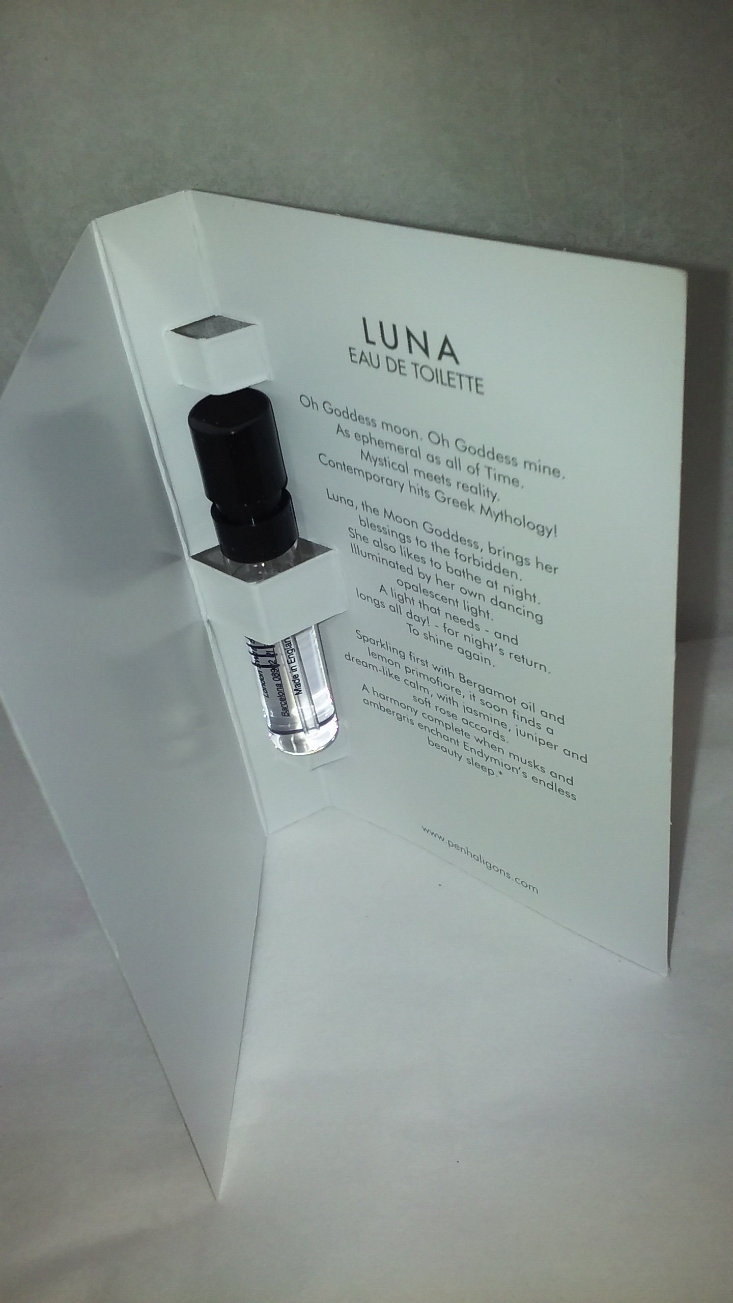 Penhaligon Luna Edt Sample 1.5 Ml New Etsy