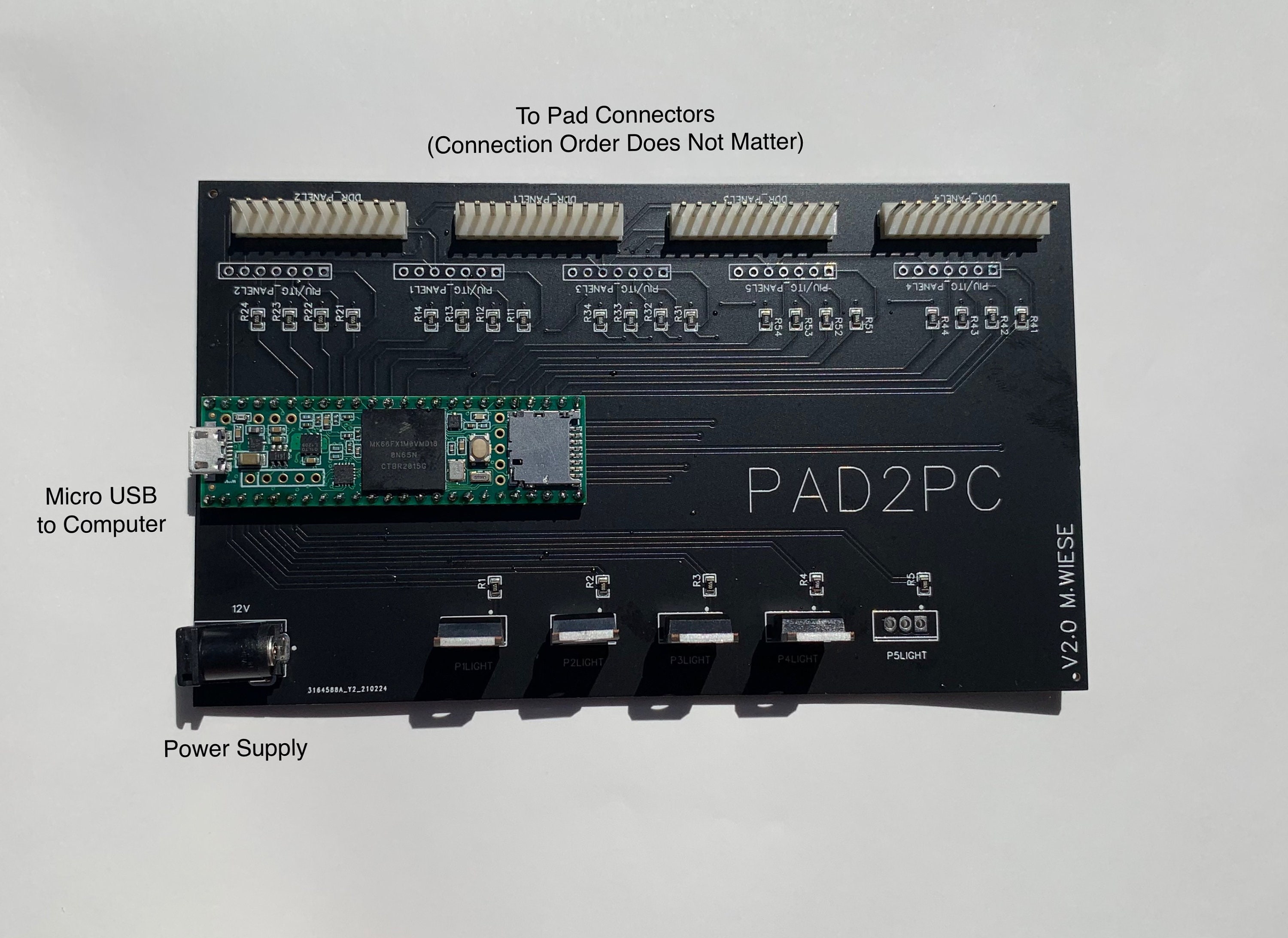 PAD2PC - an Arcade Pad PC I/O With Light Support! - Etsy