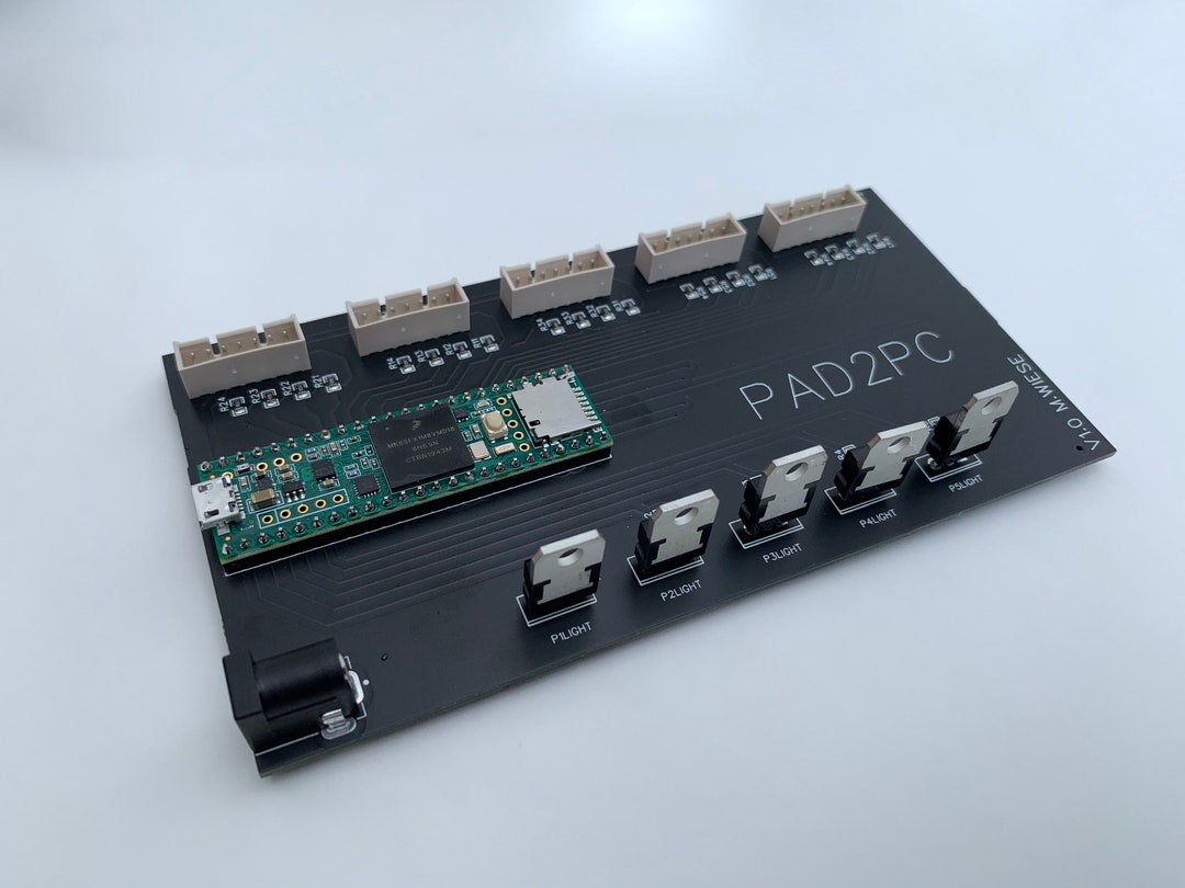 PAD2PC - an Arcade Pad PC I/O With Light Support! - Etsy