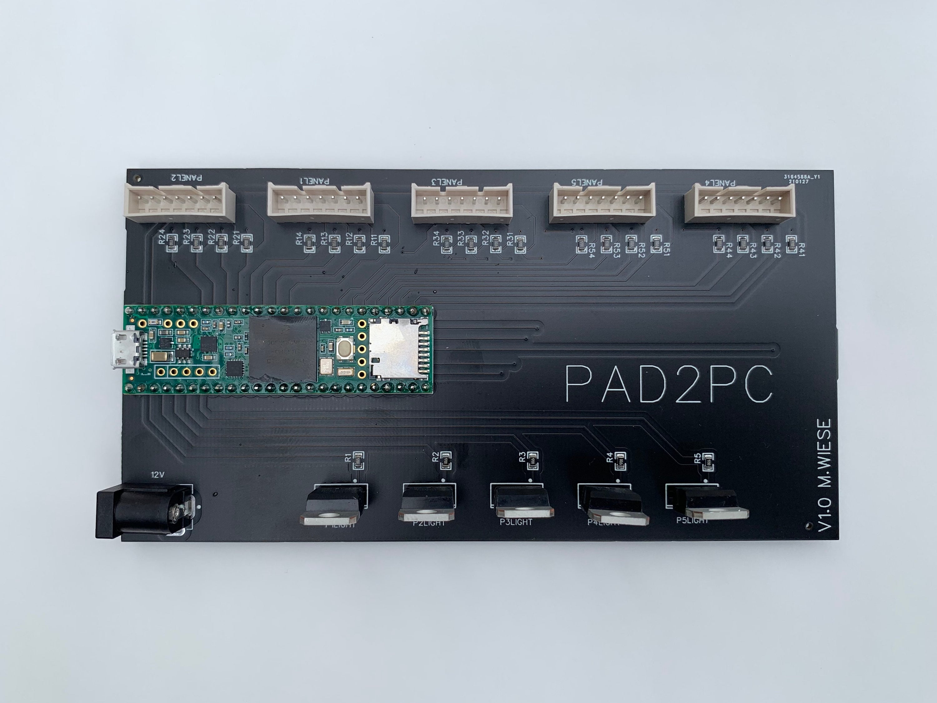 PAD2PC - an Arcade Pad PC I/O With Light Support! - Etsy