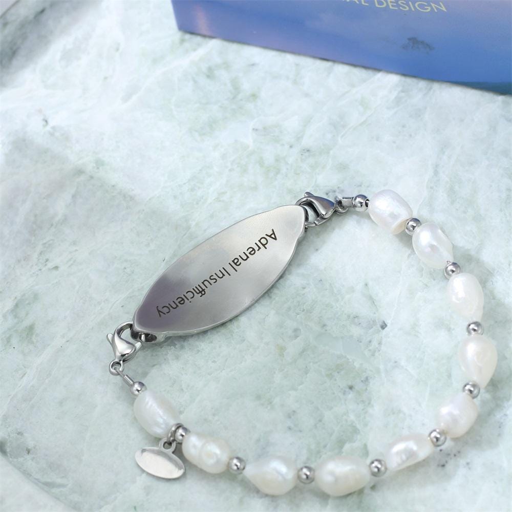 Braccialetti in pelle con codice QR per uomo, braccialetti in acciaio inossidabile con ID personalizzato per allerta medica, bracciale con ID medico personalizzato - Italia