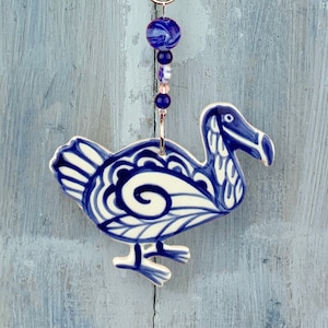 Blue & White Dodo Decoration