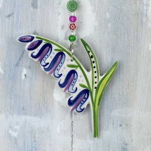 Decorazione multicolore di giacinti