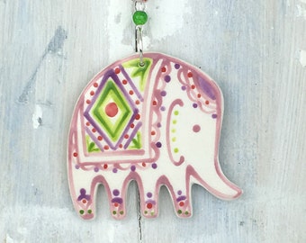 Pink Elephant Decoration