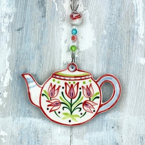 Multi-colour Teapot Decoration