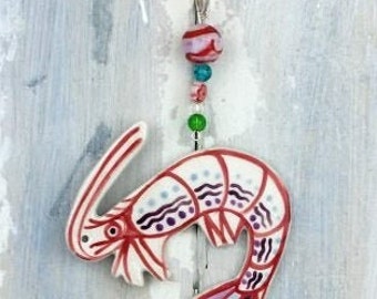 Multi-colour Shrimp Decoration