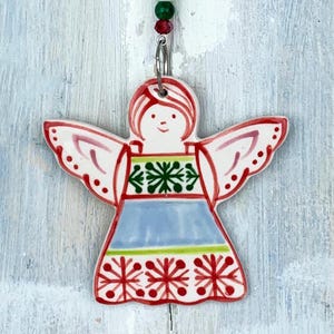 Décoration de Noël ange de Noël multicolore Seraphina