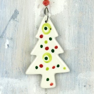 Multi-colour Christmas Tree Decoration image 2