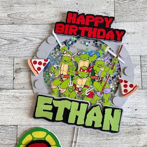 Turtles Cake Topper