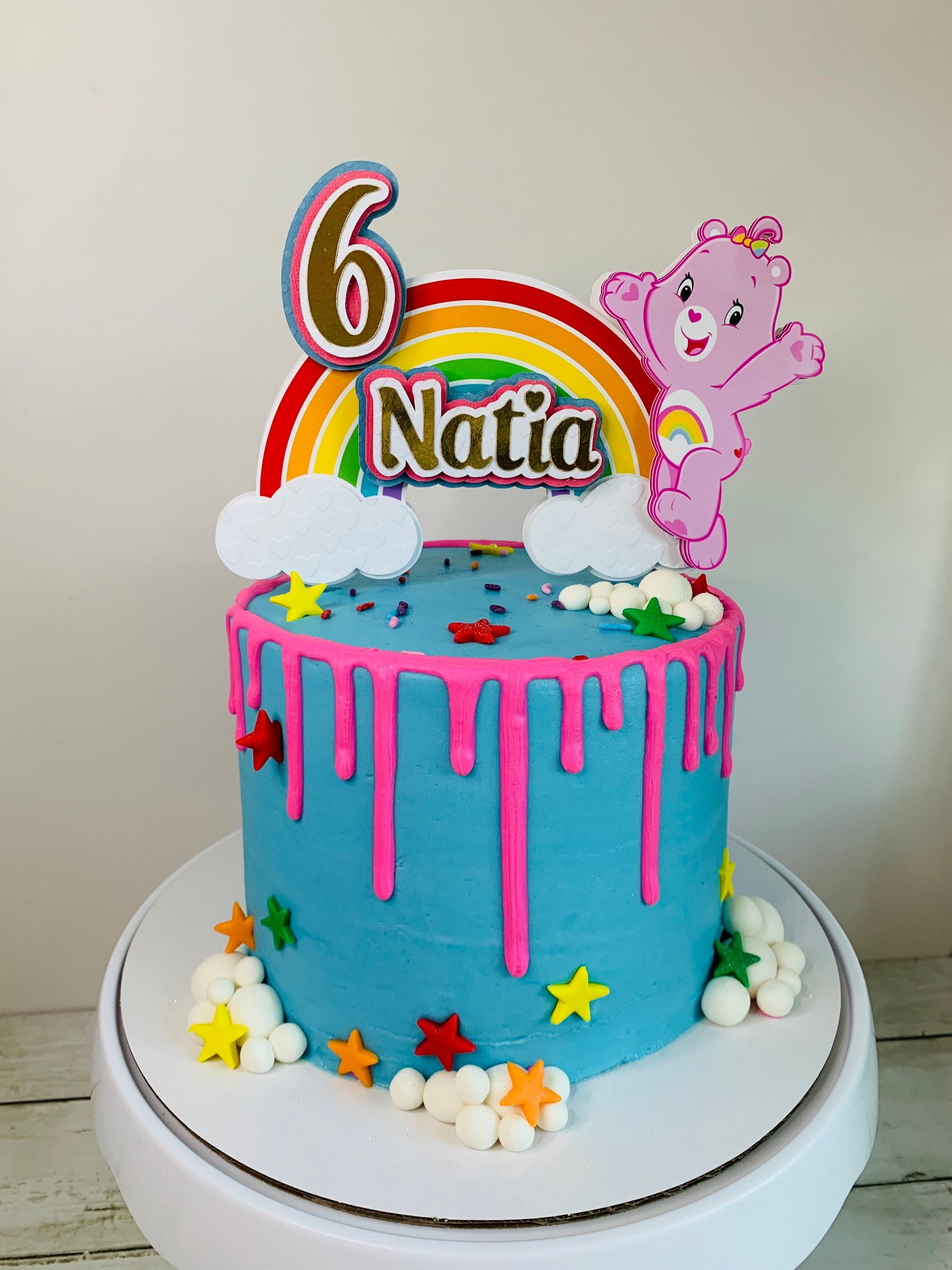 Care Bears Cake Topper Etsy