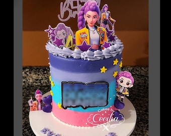 Hunters  Cake topper  music
