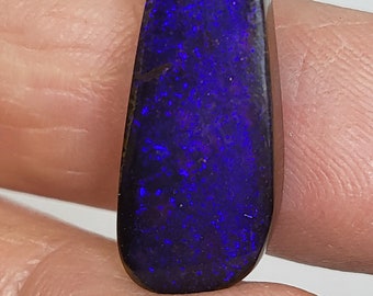 15ct. Boulder opal. Natural opal. Australian opal. 27x11mm.