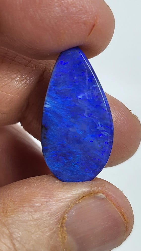 10ct. Boulder opal. Natural opal. Australian opal. 26x13.5x3.8mm.