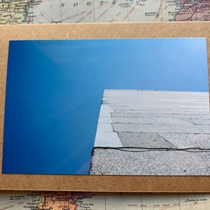 Duo di foto 5x7 vuote dalla base del Monumento a Washington: Non è quello che guardi che conta - è quello che vedi." - Thoreau