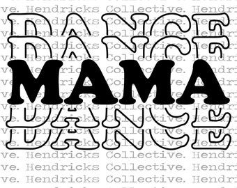 Download Cute Dance Mom Svg Etsy