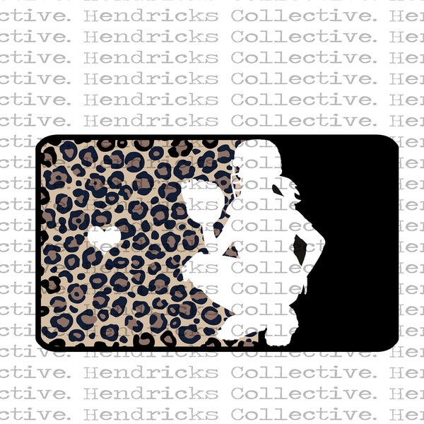 Mädchen Leopard Print Softball Catcher PNG