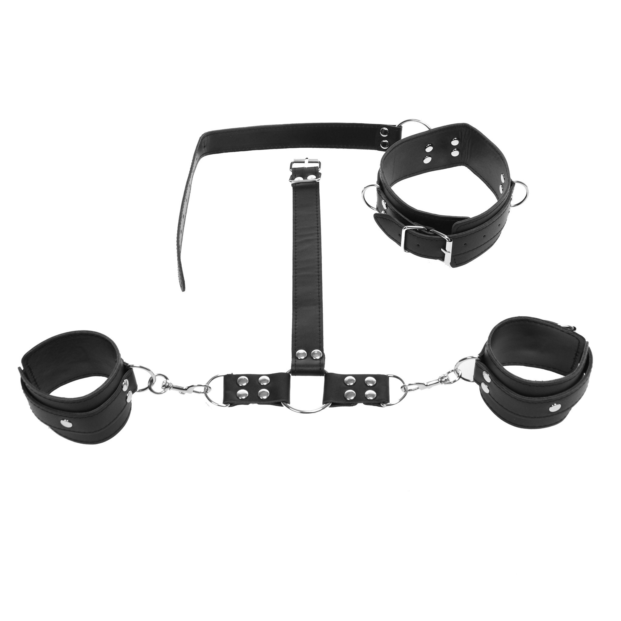 Neck to Wrist Bdsm Bondage Set - Etsy