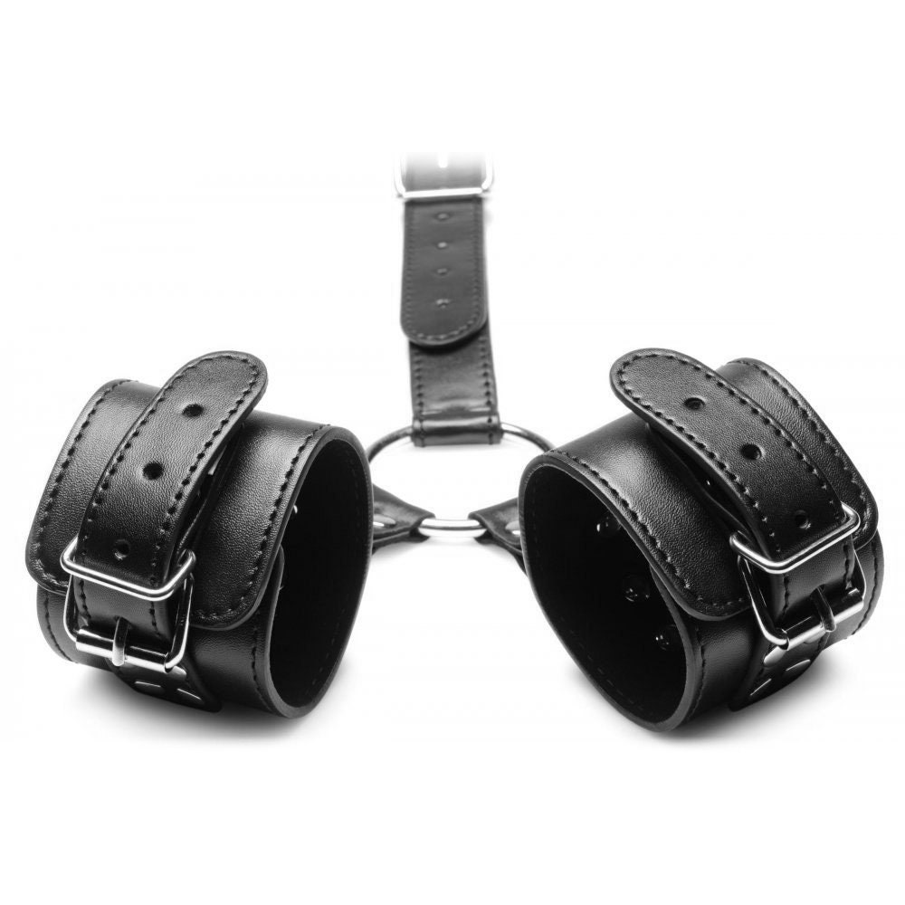 Strict Leather Neck to Wrist Restraint Set Etsy