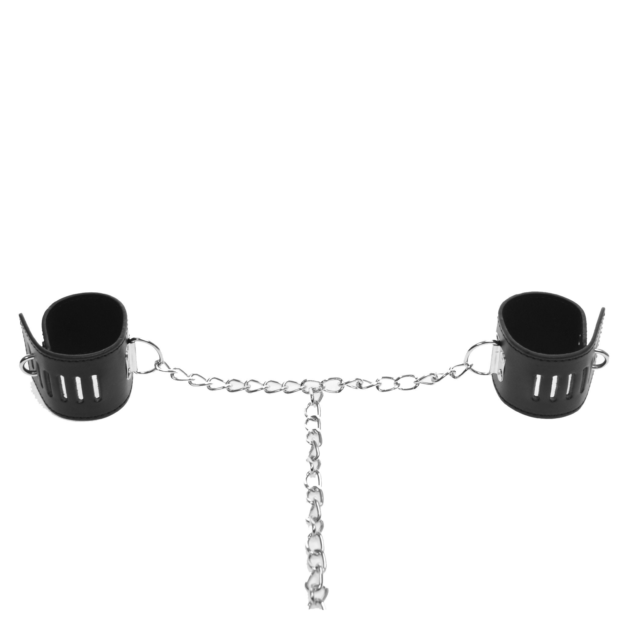 Chain Link Neck to Wrist Bondage Restraint Set - Etsy