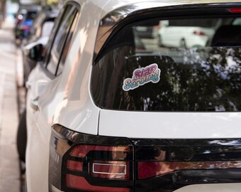 Stay Strong Sticker | Car Sticker | Phone Case Sticker | Motivational Quote Sticker | Water Bottle Sticker | Positive Water Bottle Decal