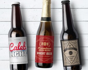 Hops On Pop ビール ラベル | おもしろいビール ラベル | 自家製ビール