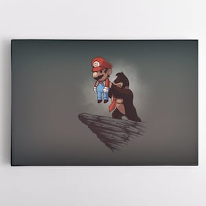 Chosen One Canvas Wall Art | Game Room Artwork | Gift For A Gamer | Video Game Decor | Gaming Canvas | Video Game Artwork Prints