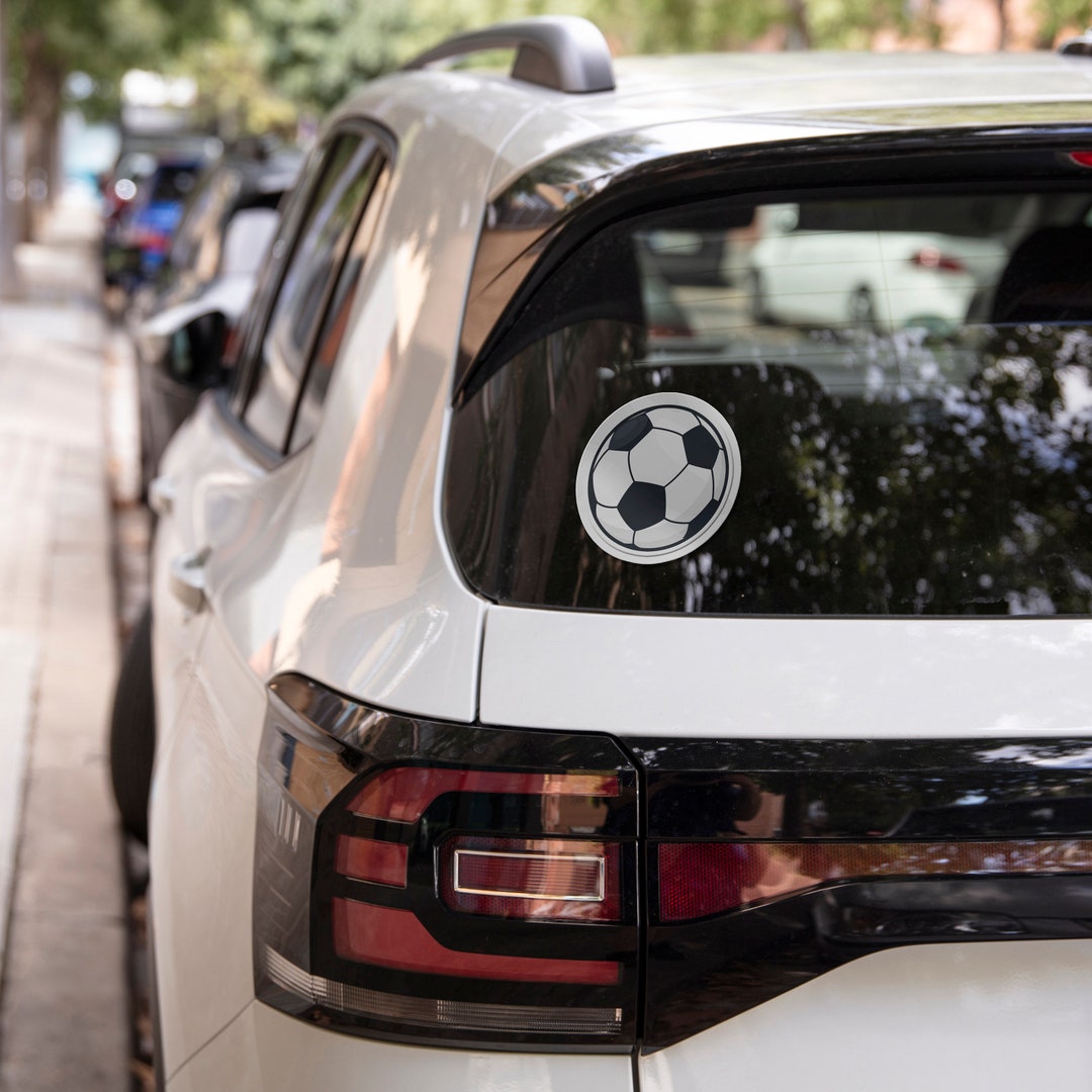 Soccer Ball Sticker Soccer Ball Car Decal Soccer Ball Laptop Sticker