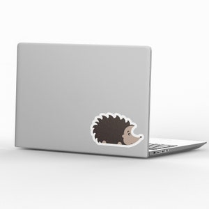 Leuke egelsticker | Leuke egel laptop sticker | Leuke egel auto sticker | Sticker van de waterfles van de egel | Egel mobiele telefoon sticker
