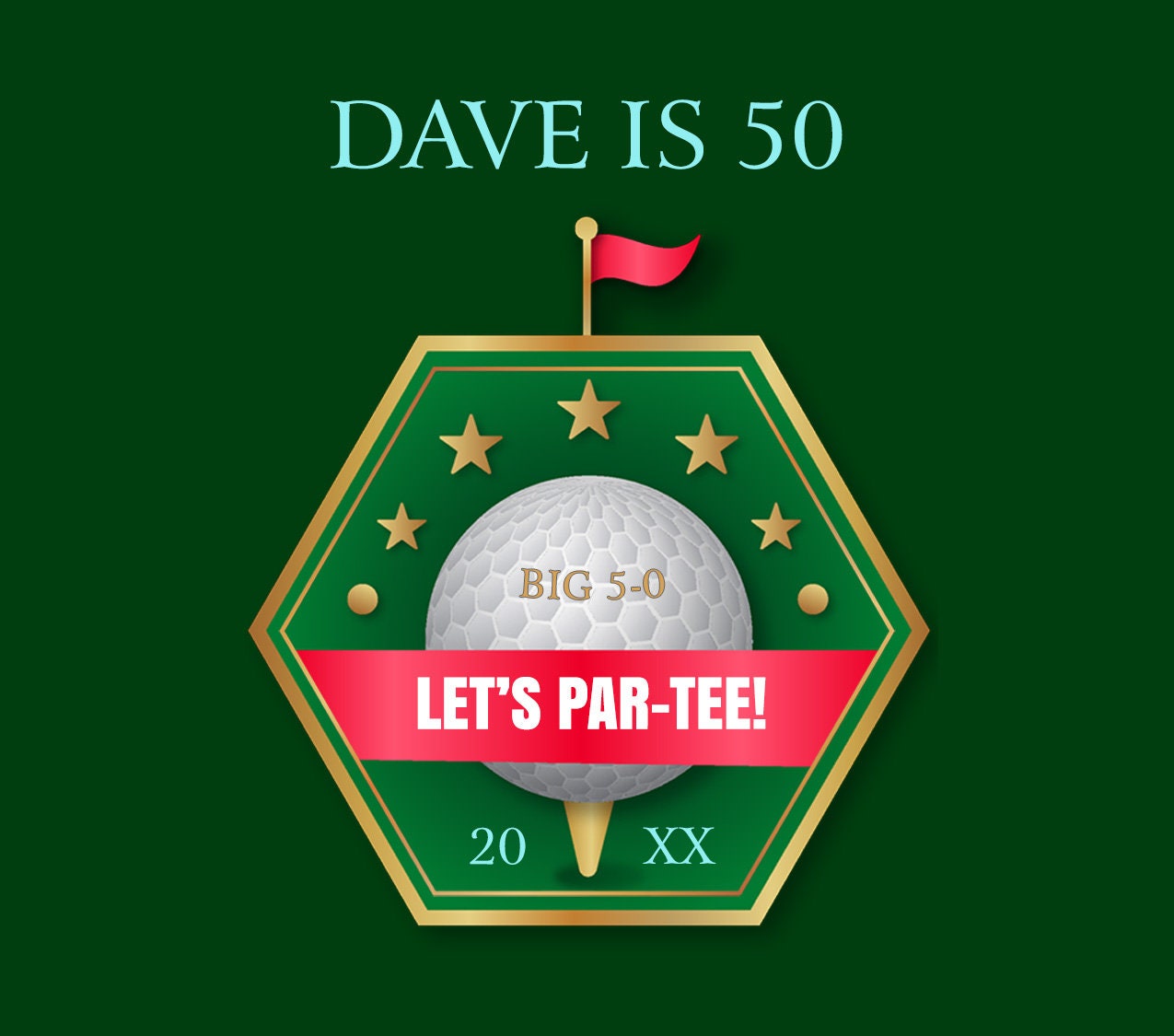 Golf Birthday Par Tee Beer Label Golf Lover Gift Golf Theme Party Golfer  Birthday 