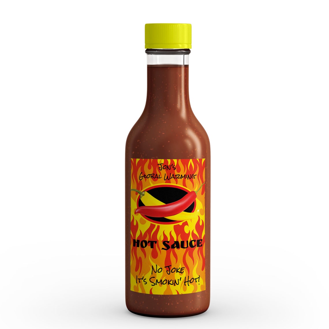 Hot Sauce Label Make Your Own Hot Sauce Label Gift for Dad Etsy