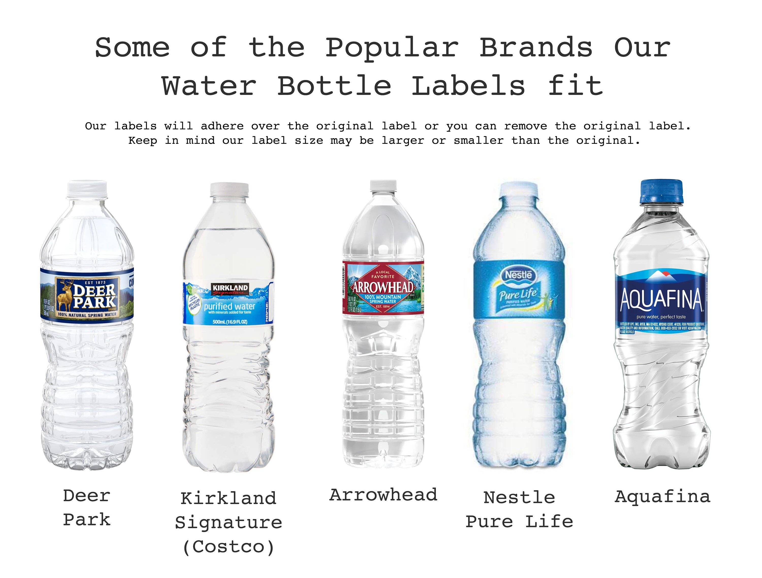 Best labels for water bottles, jackets for kids