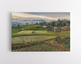 Y Ty Village in Vietnam | Asian Artwork | Pictures of Vietnam | Asian Photography | Home Decor | Southeast Asia | Wall Art Ready to Hang