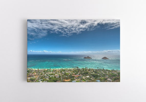 Lanikai Beach Kailua Hawaii Oahu Artwork Hawaii Wall Art - Etsy