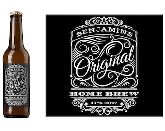 Your Own Custom Beer Label | Home Brew Beer Label | Custom Beer Label