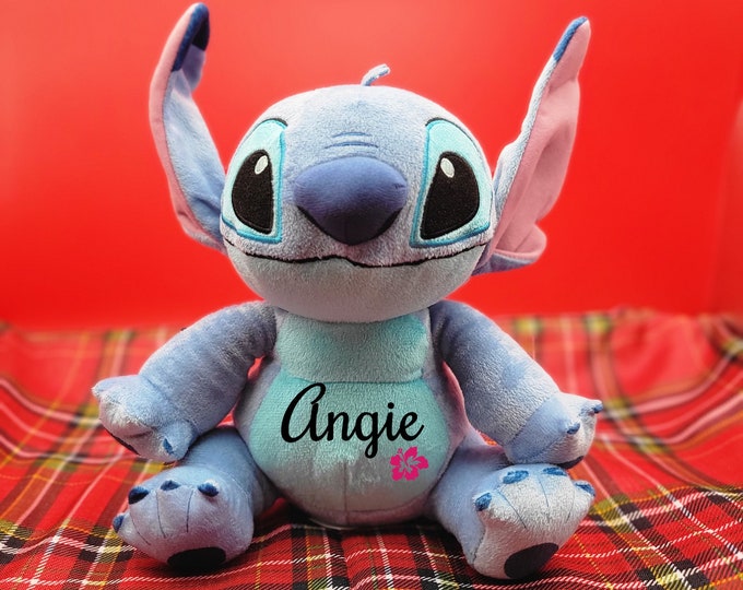 Personalized Stitch Stuffed Animal/plush, Gift for Kids, Customizable