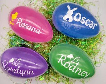 Customized Jumbo Easter Egg/Jumbo Easter Egg with Name/Custom Easter Egg