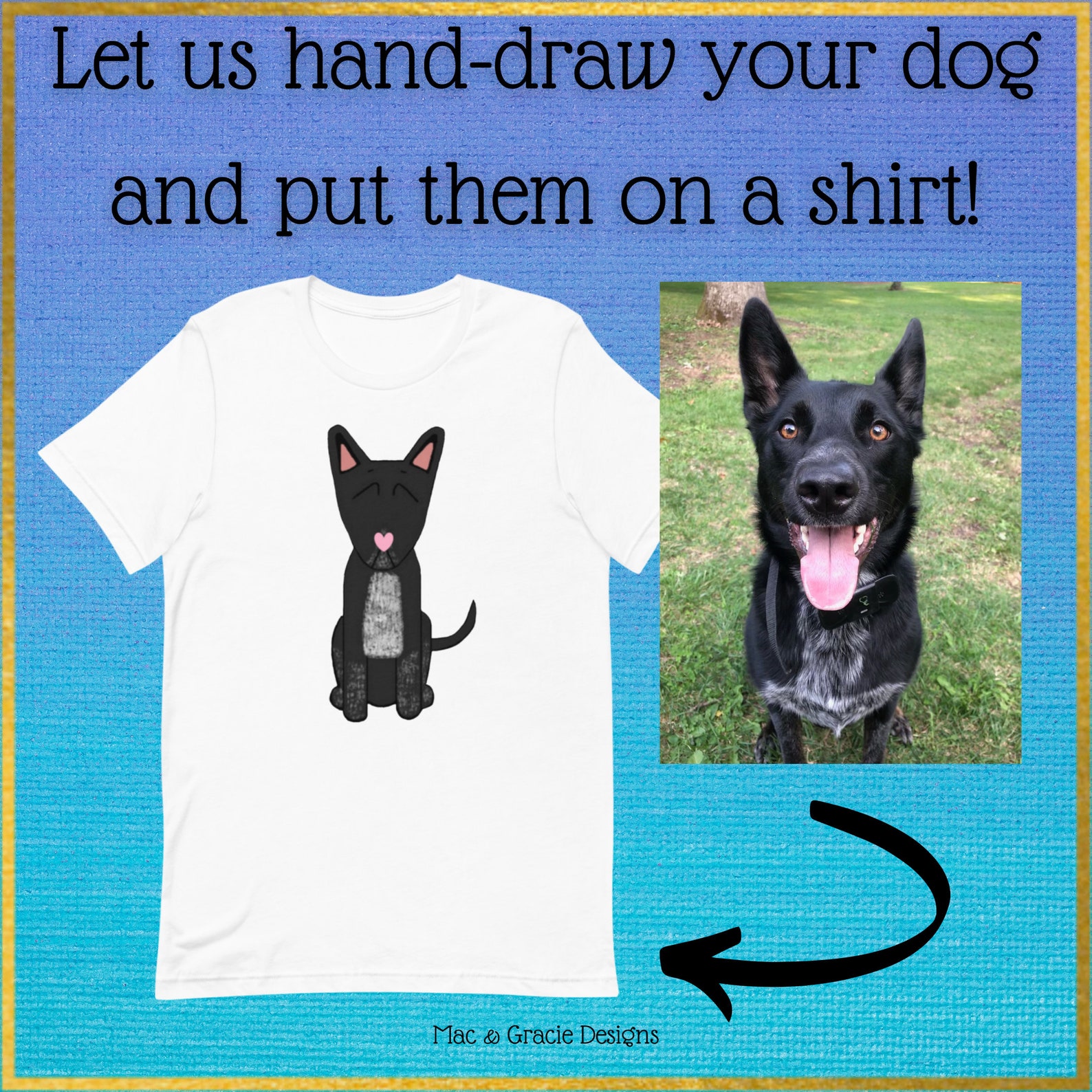Custom Design Dog Shirt, Custom Design Shirt, Personalized Gift, Dog