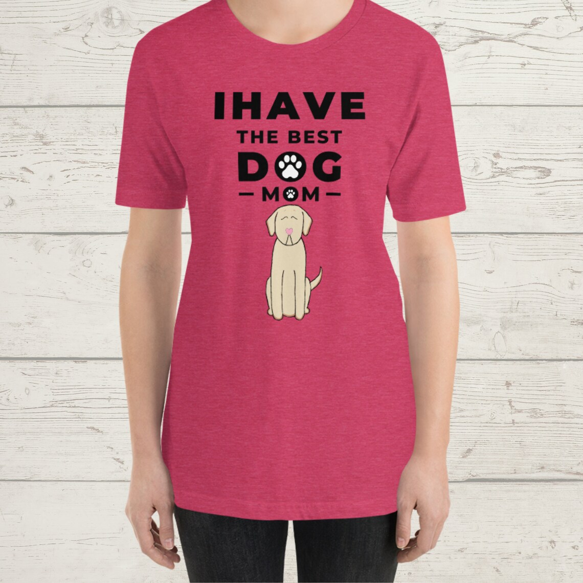 Yellow Lab Shirt I Have the Best Dog Mom Shirt Yellow Lab Etsy