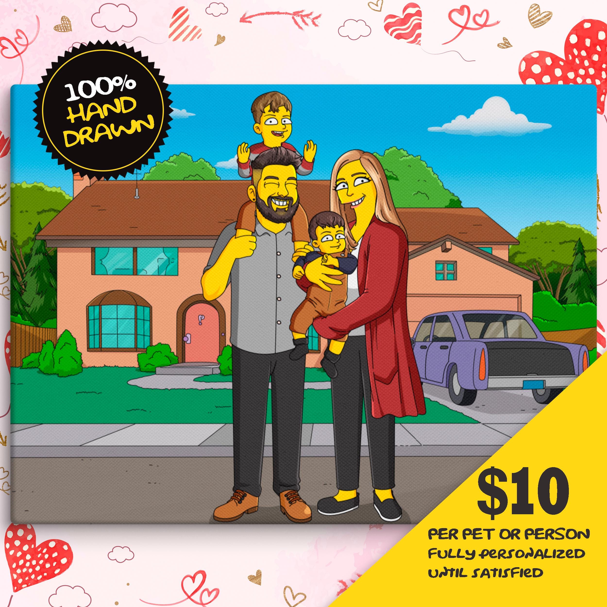 Simpsons Hang in There Poster - Etsy