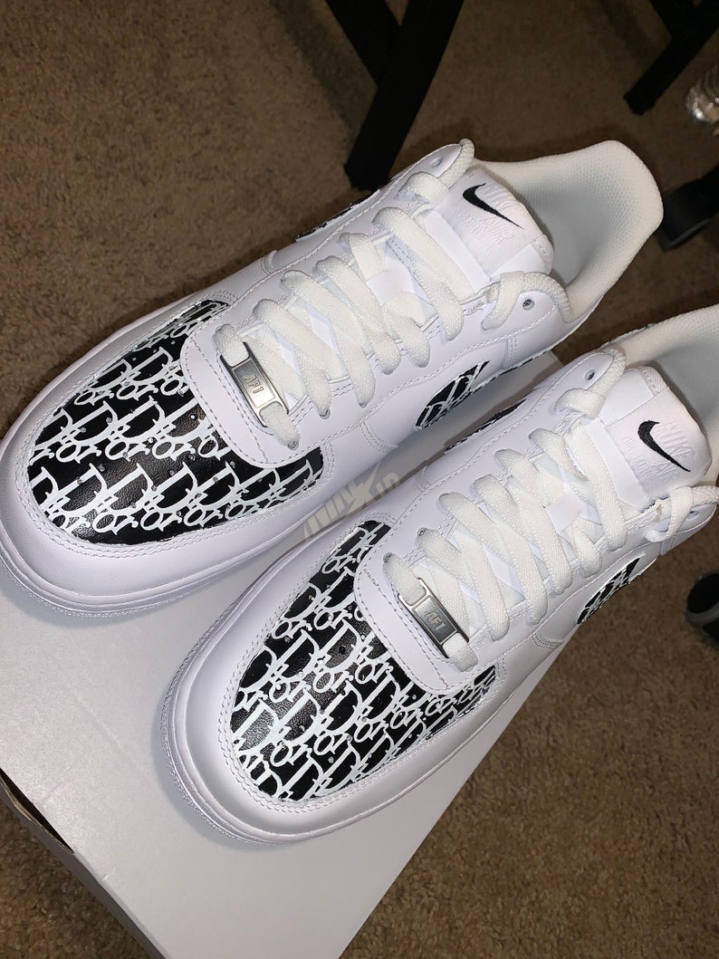 Custom Dior Air Force 1 Etsy