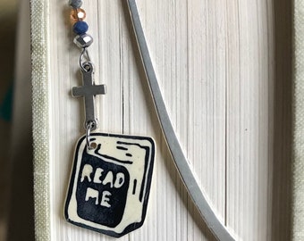 Christian Bookmark, Bookmark For Bible, Bookmark With Cross