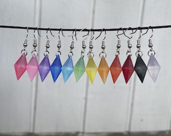 Sims TODOS LOS COLORES - Pendientes plumbob de Los Sims